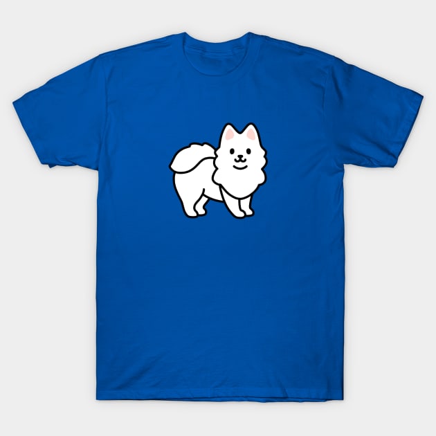 Samoyed T-Shirt by littlemandyart